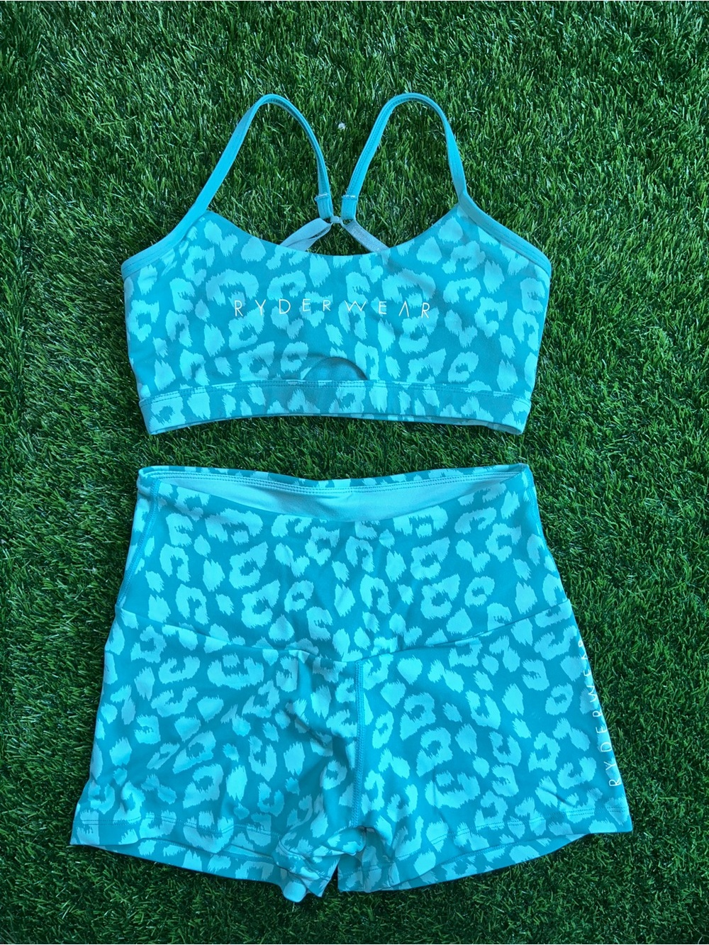 Ryderwear Leopard Workout Set